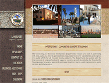 Tablet Screenshot of imperialcountyced.com